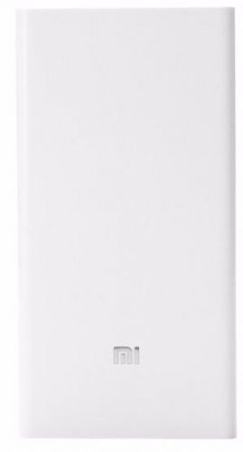 Внешний аккумулятор Xiaomi Mi Power Bank 2C (20000 mAh) Белый — фото