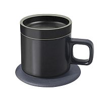 Чашка с подогревом VH Wireless Charging Electric Cup (Черная) — фото