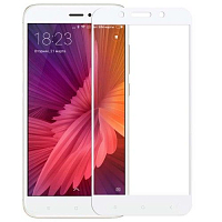 Защитное 2D стекло для Redmi Note 5A Prime White (Белое) — фото