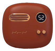 Грелка для рук с функцией повербанка Xiaomi Min Heart Hand Warmer Power Bank Red (Красная) — фото