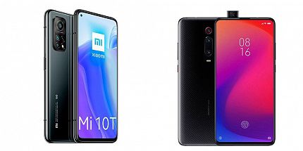 Сравнение смартфонов Xiaomi Mi 10T и Mi 9T: что выбрать?