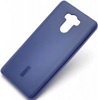 Каучуковый чехол Cherry Blue для Xiaomi Redmi 4 (Синий) — фото