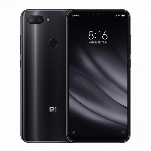 Смартфон Xiaomi Mi 8 Lite 128GB/6GB Black (Черный) — фото
