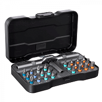 Набор инструментов DUKA RS1 Multipurpose Ratchet Screwdriver Set Black (Черный) — фото