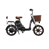 Электровелосипед HIMO C16 Electric Power Bicycle Black (Черный) — фото