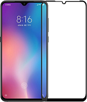 Защитное 5D стекло для Xiaomi Mi 9 Black (Черное) — фото