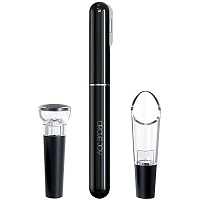 Винный набор Circle Joy Air Pump Wine Opener Set (CJ-TZ19) (Черный) — фото