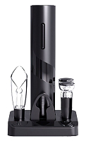 Винный набор Circle Joy Black Samurai Wine Set 5 in 1 CJ-TZ08 (Черный) — фото